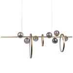 Превью фото №3  Подвесной светильник 10139/1200L Подвесной светильник LOFT IT Molecule