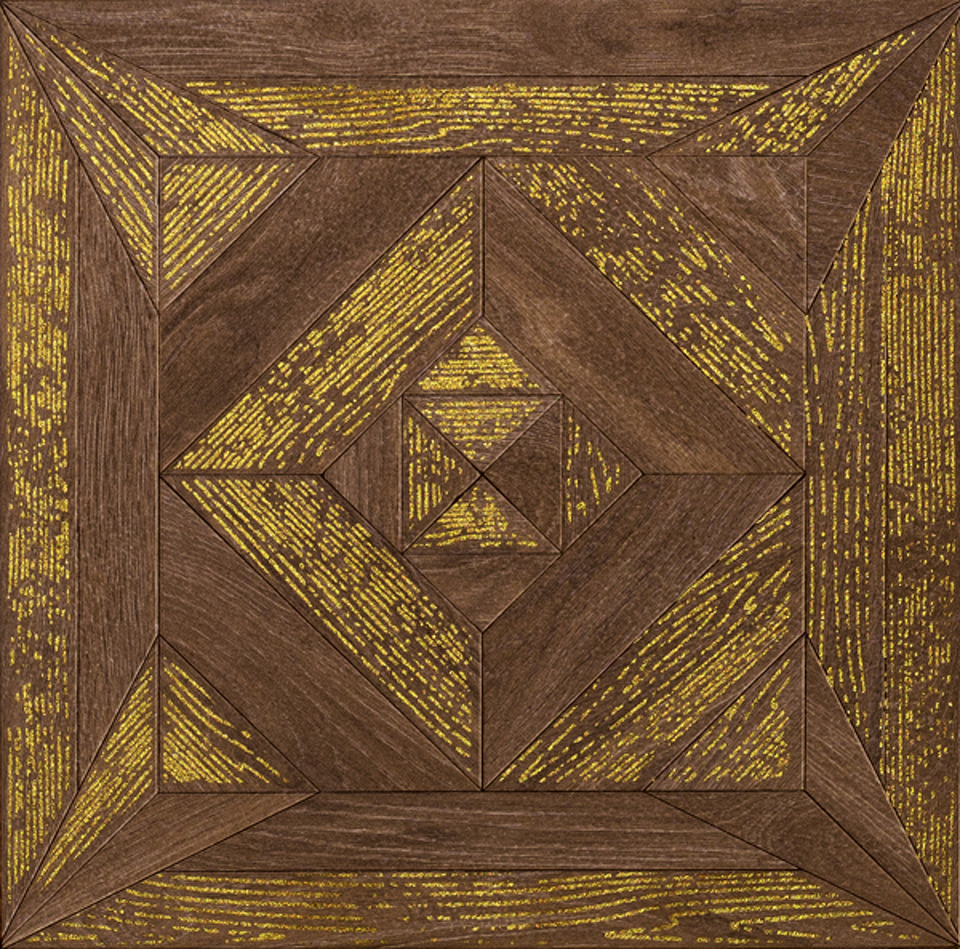 Фото №1  Плитка ASCOT Декор DEC.GOLD ANNA STEAM CHERRY 30X30
