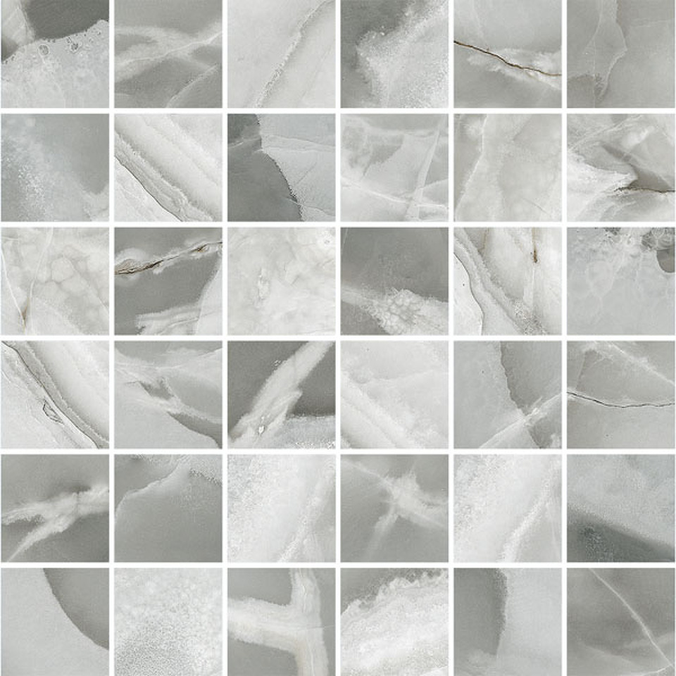 Фото №1  Мозаика CERDOMUS Мозаика JADE PERLA MOSAICO 4,7X4,7 LEV 30X30