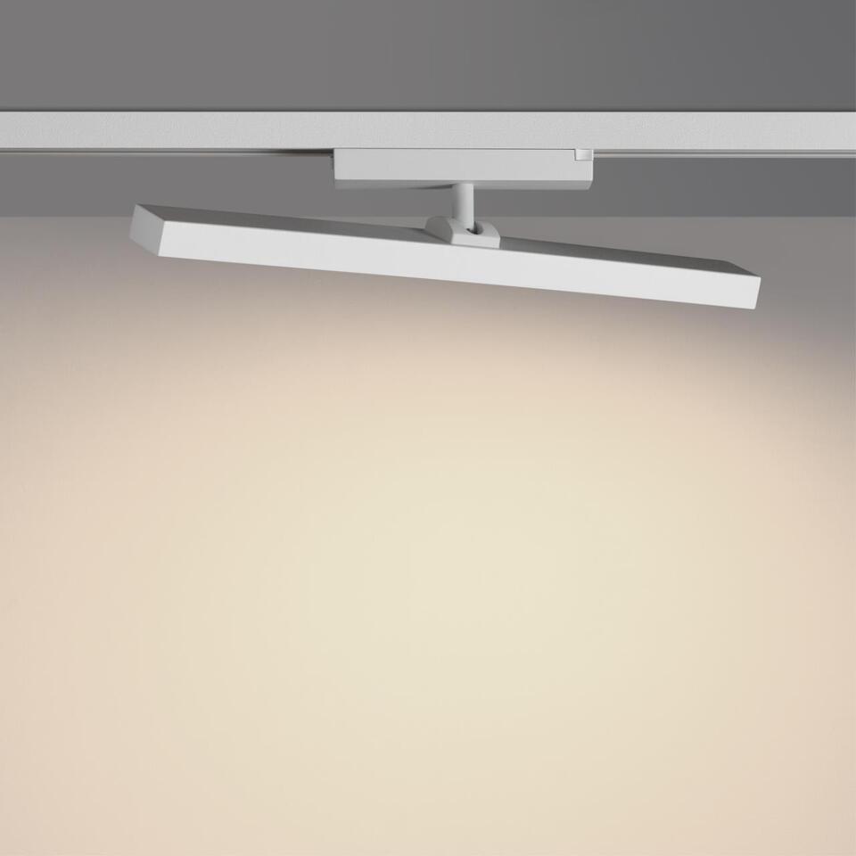 Фото №7  NOVOTECH 359776 PORT NT25 242 белый Светильник однофазный двухжильный трековый с переключ. цв. температуры IP20 LED 24W 180-265V 2700К/3200К/4000К STRATUS