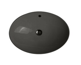 Фото SHO58 / PSHO58 Althea SHO раковина накладная 58x42 h.17,8  Матовый черный Plus-Ton®