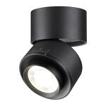 Превью фото №7  NOVOTECH 358946 OVER NT22 362 черный Светильник накладной светодиодный IP20 LED 4000К 18W 220V EDDY