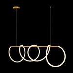 Превью фото №5  Подвесной светильник 10388P/B Brass Подвесной светильник LOFT IT Thread
