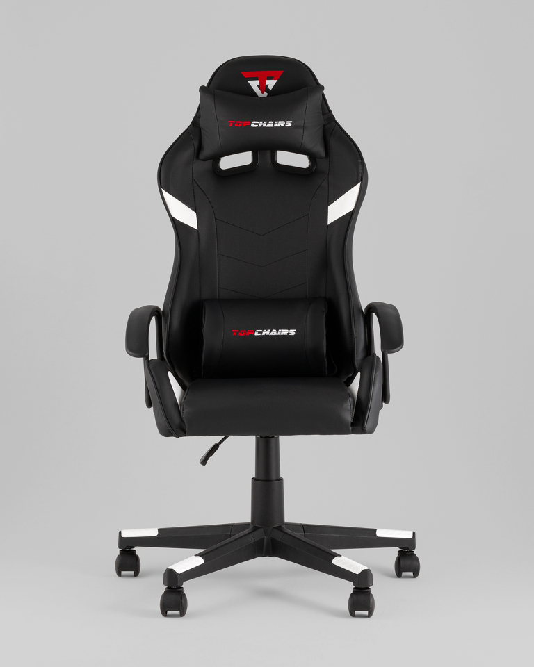 Фото №10  Кресло Кресло спортивное TopChairs Warden черно-белый