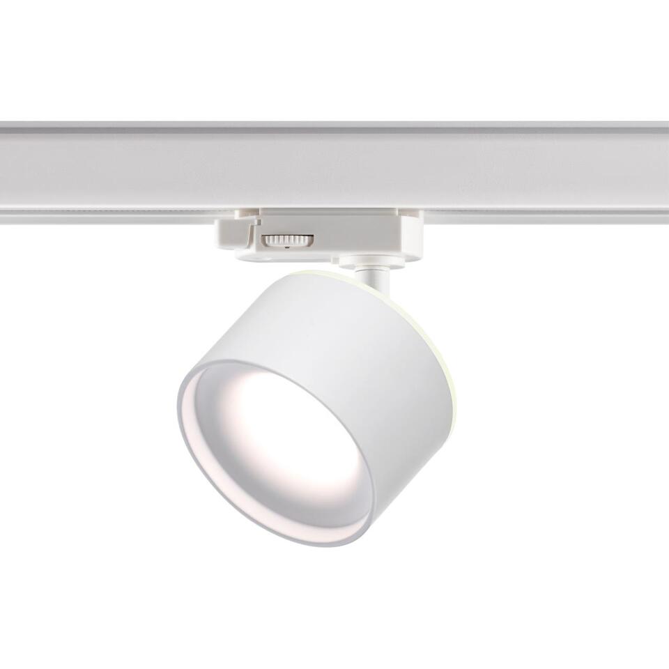 Фото №9  NOVOTECH 358976 PORT NT22 264 белый Трехфазный трековый светильник с переключ. цв. температуры IP20 LED 3000К\4000К\6000К 12W вниз + 3W вверх 110-265V GIRO