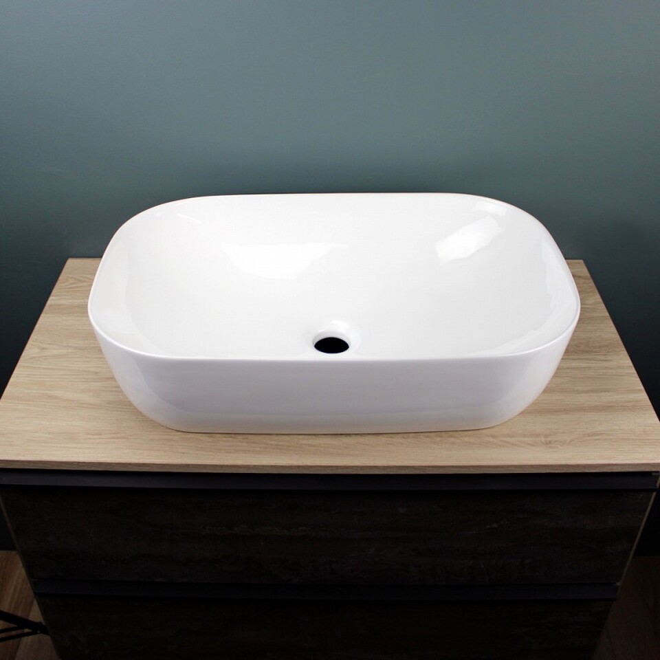 Фото №12  Раковина Teymi Раковина Solli 60 artceramic, накладная, белая T50202