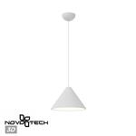 Превью фото №1  Подвесной светильник NOVOTECH 370979 OVER NT24 614 белый гипс Светильник подвесной, длина провода 2м IP20 E27 50W 220V YESO