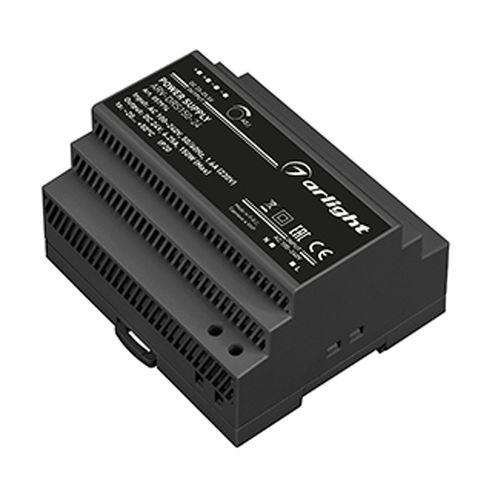 Фото №1  Arlight Блок питания ARV-DRS-150-24 (24V, 6.25A, 150W) ( IP20 DIN-рейка 5 лет)