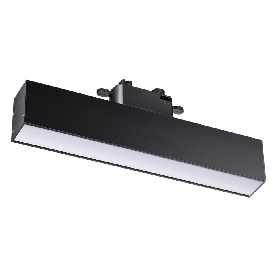 Фото №3  NOVOTECH 358849 PORT NT22 230 черный Светильник трековый однофазный трехжильный IP20 LED 4000K 18W 220V ITER