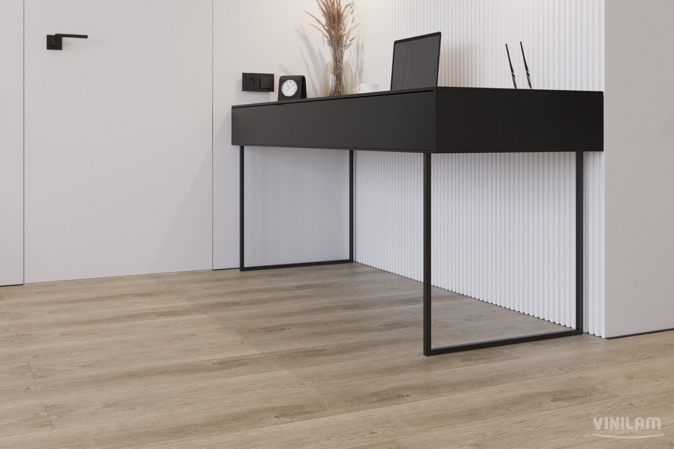 Фото №8  Ламинат Vinilam 8857 Дуб Кассель Glue