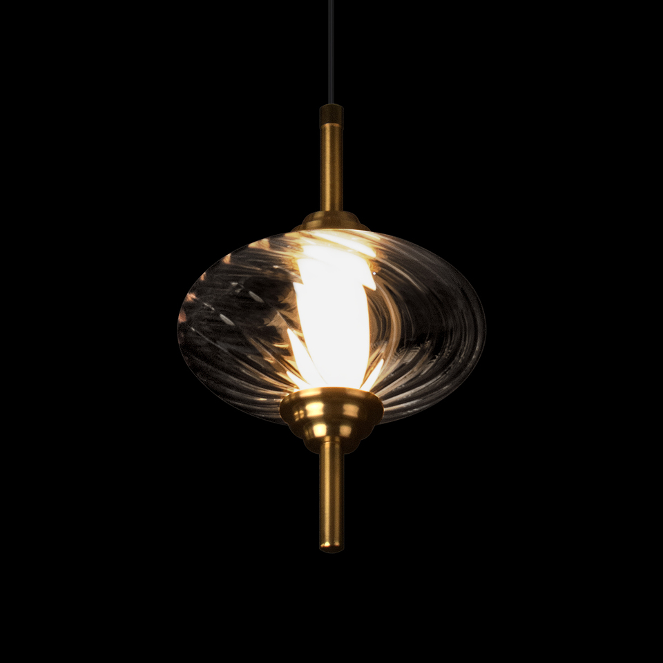 Фото №9  Подвесной светильник 10421/C Smoke Подвесной светильник LOFT IT Helix