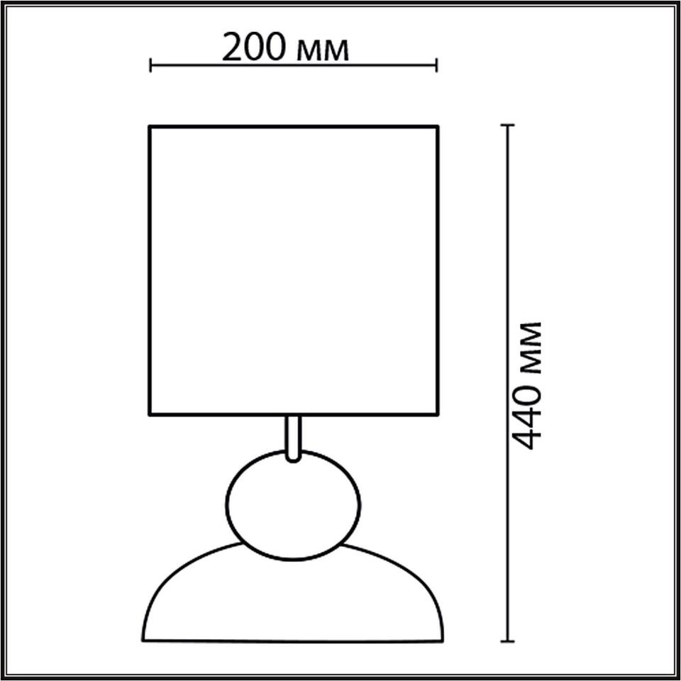 Фото №7  Настольная лампа LUMION 8127/1T COMFI LN26 509 коричневый/черный, керамика/текстиль Настольная лампа E27 1*60W 220V OVONA