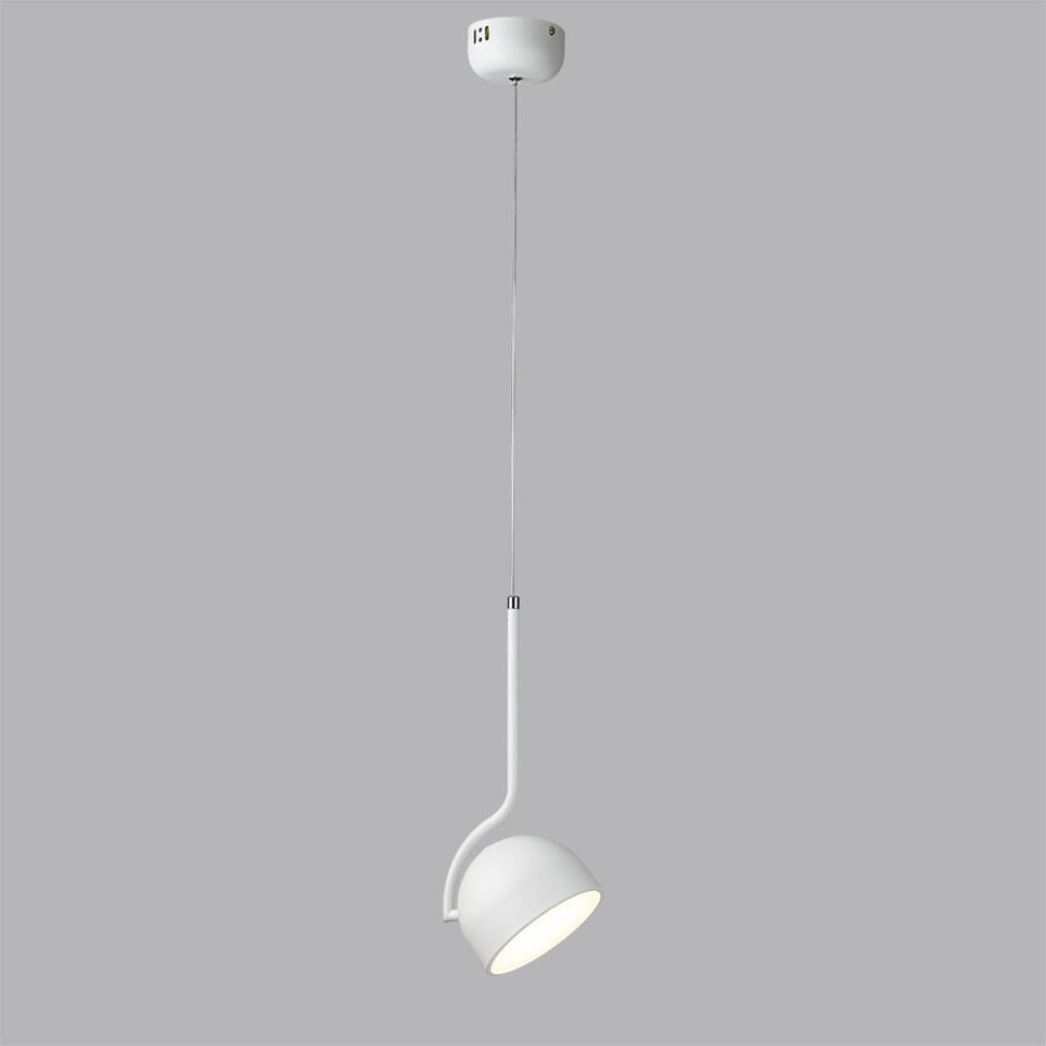 Фото №3  Подвесной светильник LUMION 6501/10L LEDIO LN23 000 белый Подвес LED 10W 4000K 220V MYLO