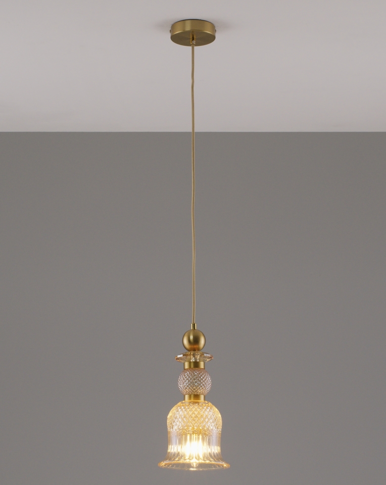 Фото №6  Подвесной светильник Светильник подвесной Moderli V10906-P Glassy