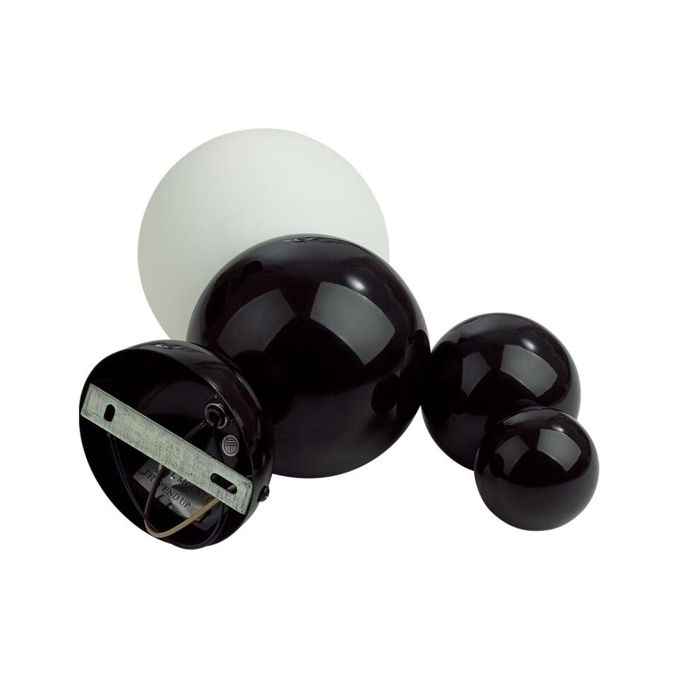 Фото №7  LUMION 6566/1W MODERNI LN26 178 черный/белый матовый/металл/стекло Бра E27 1*40W 220V BLASEN