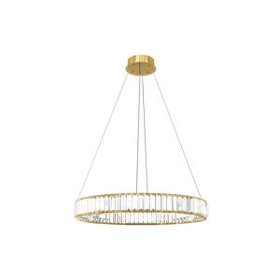 Фото №4  Подвесной светильник 10135/600 Gold Подвесной светильник LOFT IT Crystal ring