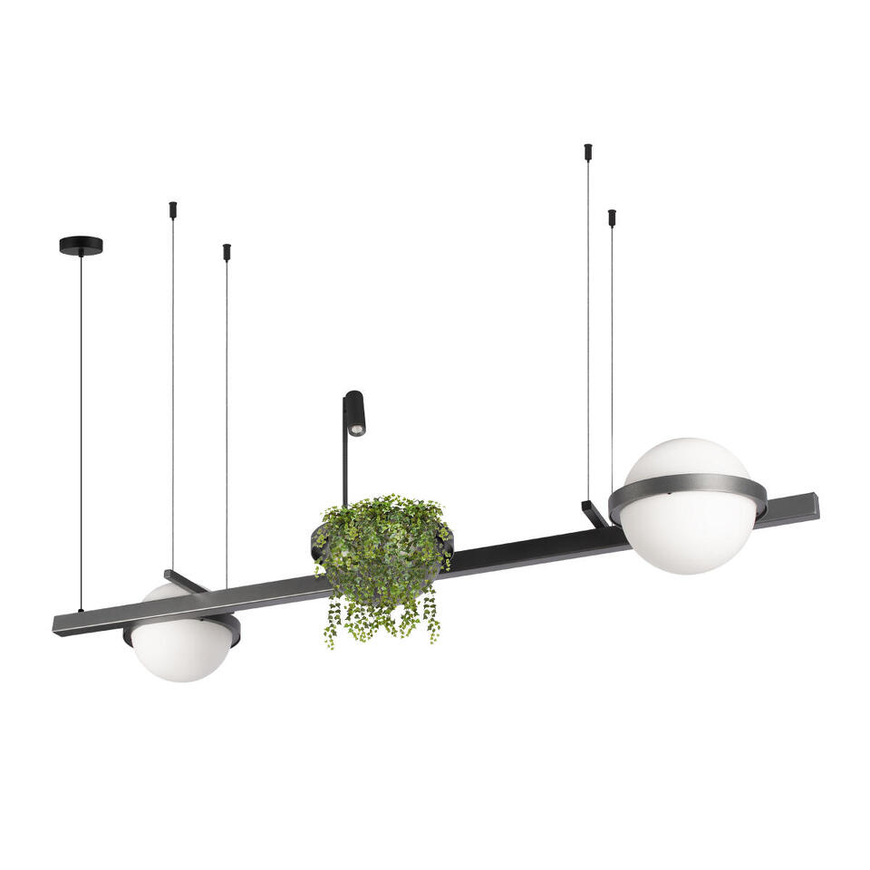 Фото №6  Подвесной светильник 10121/D Dark grey Подвесной светильник LOFT IT Jardin