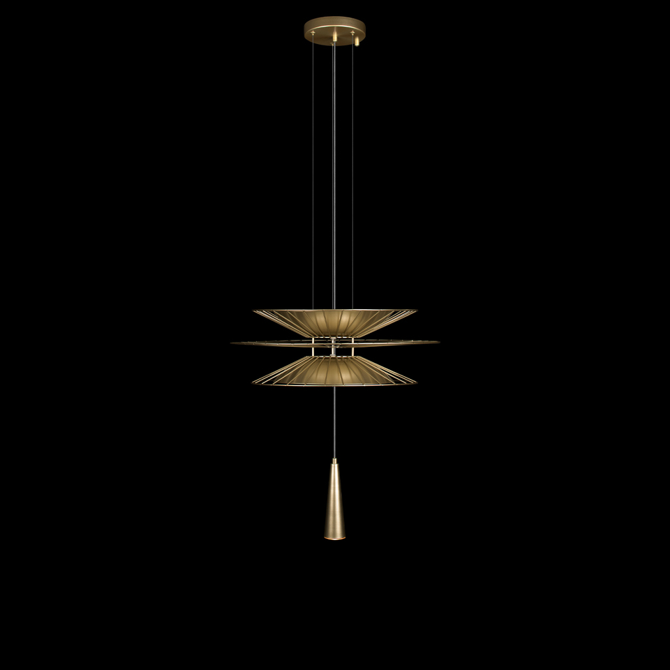 Фото №7  Подвесной светильник 10141B/400 Gold Подвесной светильник LOFT IT Star