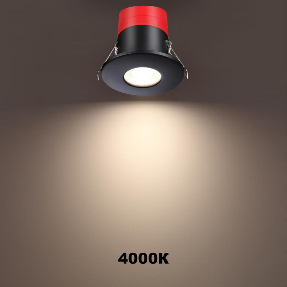 Фото №6  NOVOTECH 358638 SPOT NT21 452 черный Светильник встраиваемый светодиодный диммируемый, смена цв. температуры IP65 LED 3000К\4000К\5000К 8W 220V REGEN