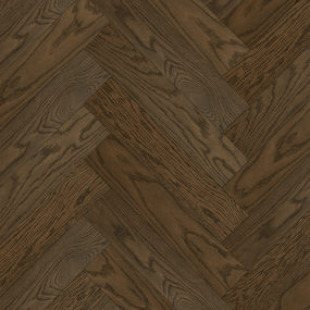 Фото Кварцевый паркет Quartz Parquet Английская Ёлка Дуб Брауни 33-413 5/0,6 мм