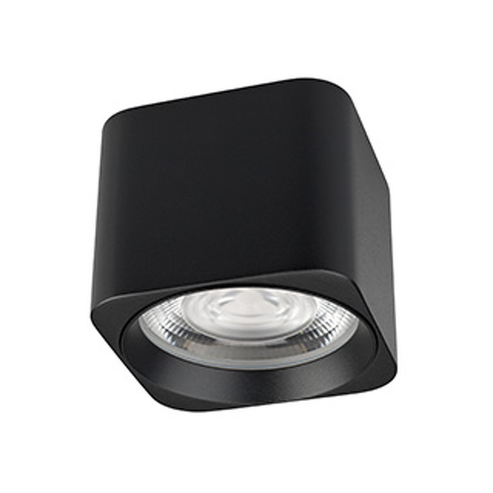 Фото №1  Arlight Светильник SP-DICE-S78x78-10W Warm3000 (BK, 24 deg, 230V) ( IP54 Металл, 5 лет)