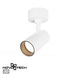 Превью фото №1  NOVOTECH 359229 OVER NT23 374 белый Светильник накладной светодиодный IP20 LED 15W 220V 1440Лм 3000К SELENE