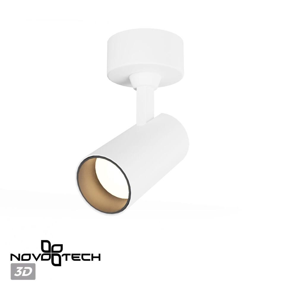 Фото №4  NOVOTECH 359229 OVER NT23 374 белый Светильник накладной светодиодный IP20 LED 15W 220V 1440Лм 3000К SELENE
