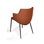 Превью фото №10  Top concept Стул с подлокотниками София, иск.кожа soft-touch, терракот