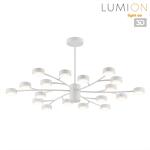 Превью фото №1  Люстра LUMION 8265/18 COMFI LN26 233 металл, белый Люстра GX53 LED 18*7W 220V TORINA