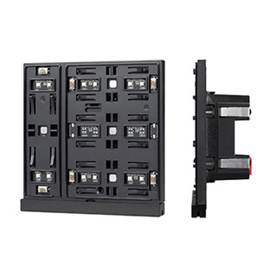 Фото №1  IARL INTELLIGENT ARLIGHT Механизм панели KNX-303-22-IN Black (Bus) ( IP20 Пластик, 2 года)