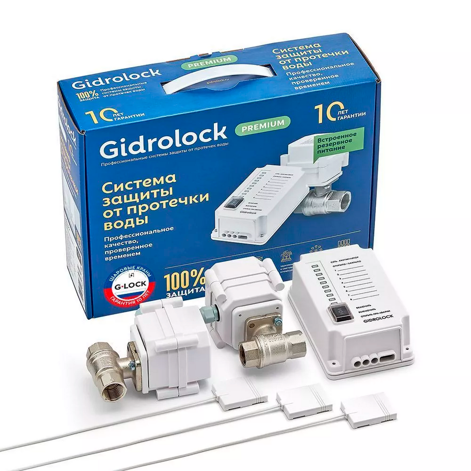 Фото №1  Комплект Gidrolock Premium G-LOCK 3/4