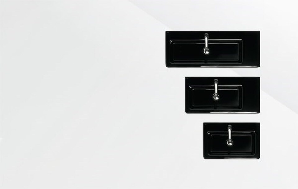 Фото №6  Раковина 40206 Althea Smart раковина 60 см, чёрная  Черный