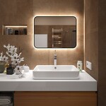 Превью фото №8  Teymi Зеркало Solli Black Soft Line 80x60, LED подсветка, сенсор на взмах T20232S