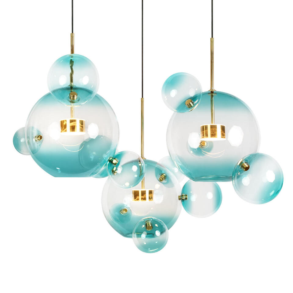 Фото №8  Подвесной светильник 2027-S3 Blue Подвесной светильник LOFT IT Bolle