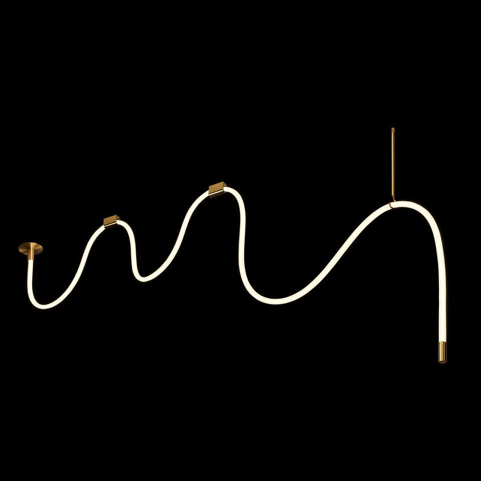 Фото №6  10388B Brass Потолочный светильник LOFT IT Thread