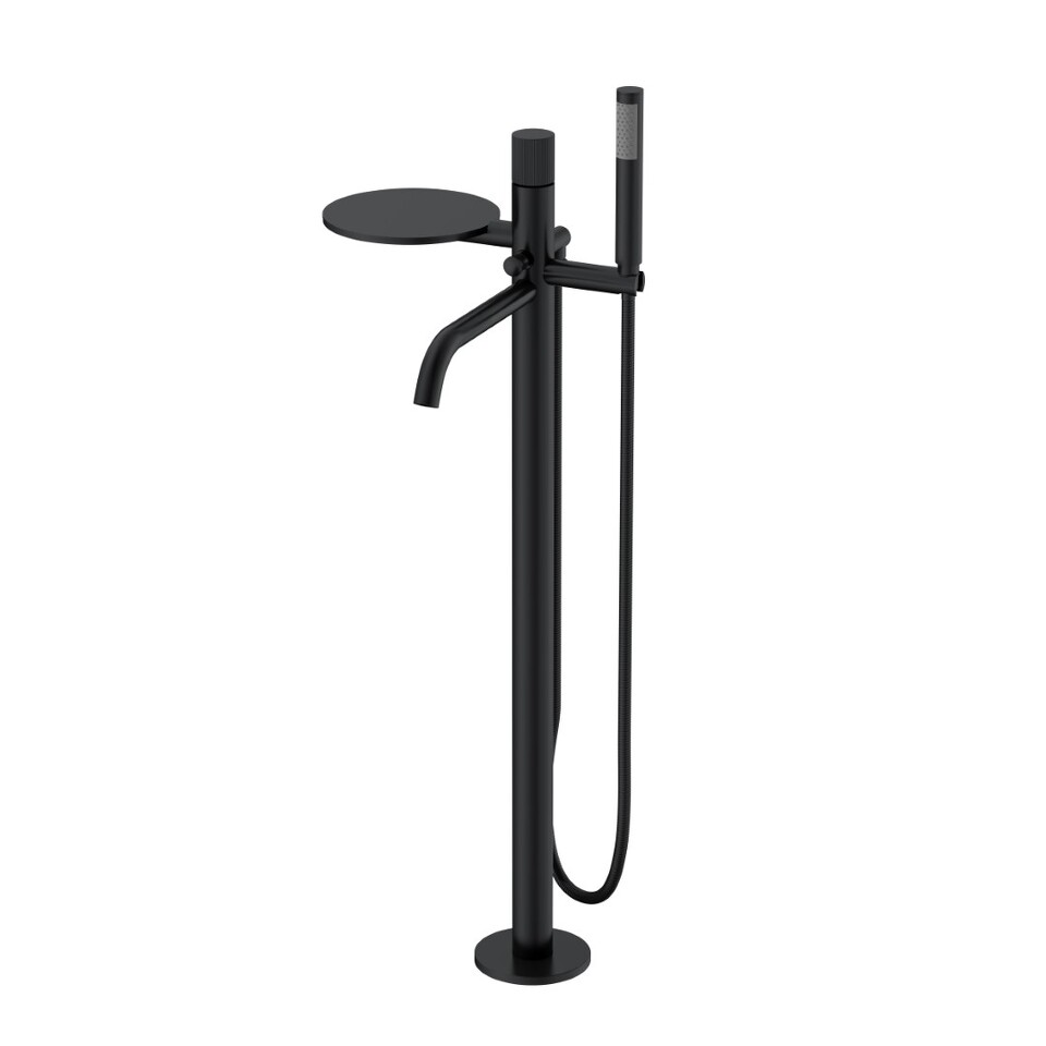 Фото №2  Boheme Смеситель STICK напольный BLACK LINEA