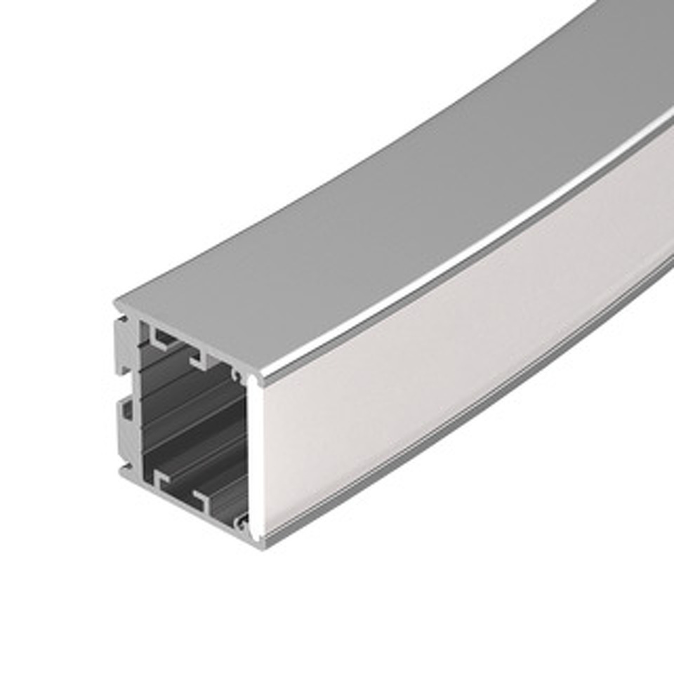 Фото №1  Arlight Профиль SL-ARC-3535-D1500-W90 SILVER (1180мм, дуга 1 из 4) ( Алюминий)