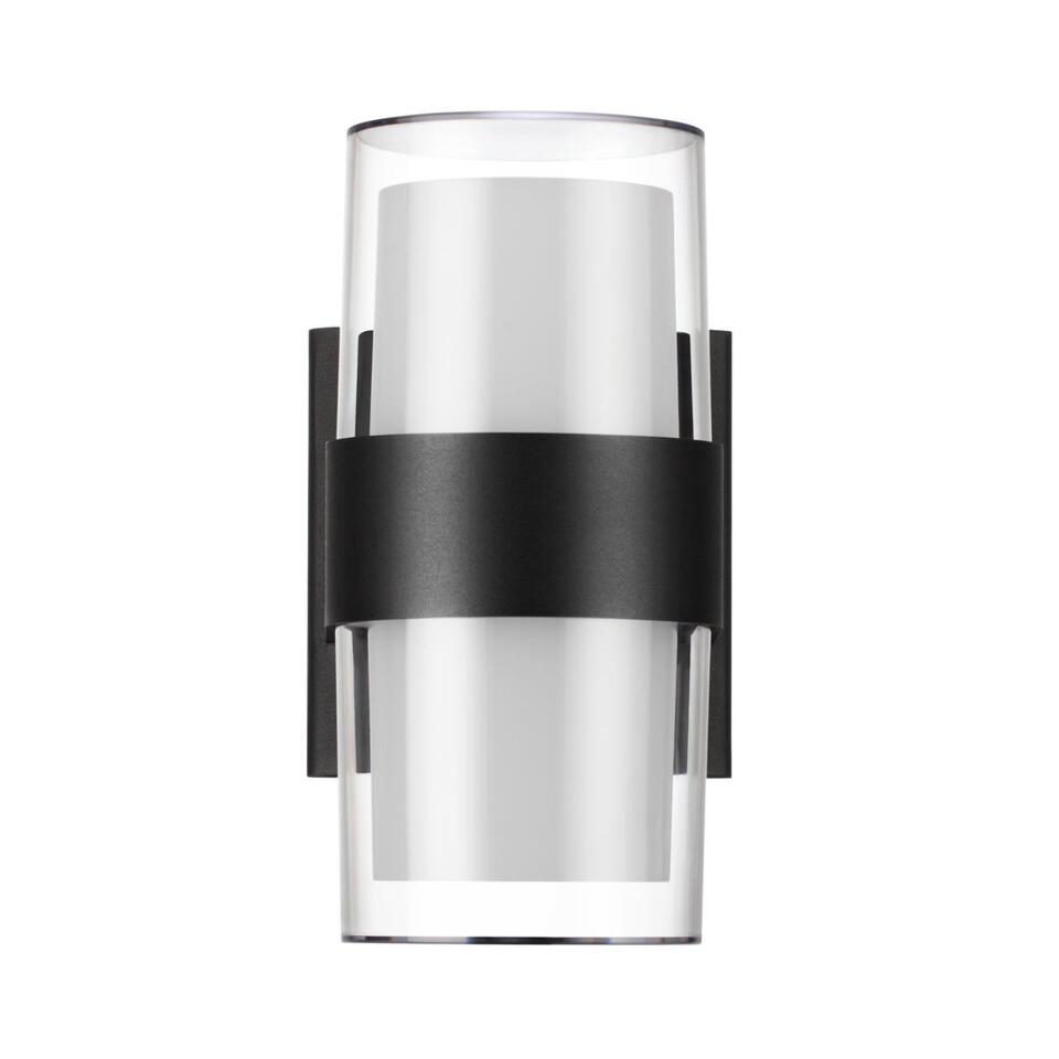 Фото №6  NOVOTECH 359298 STREET NT24 774 черный Светильник ландшафтный настенный IP65 LED 16W 4000K 175-265V OPAL