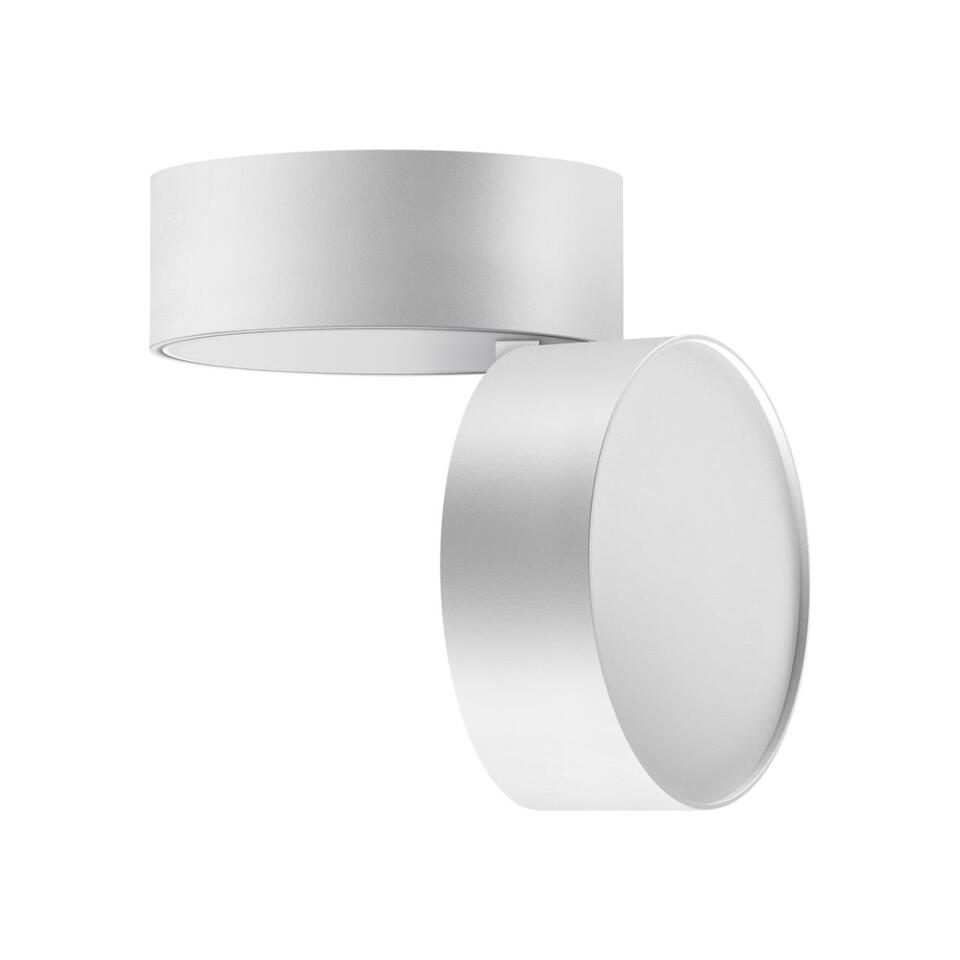 Фото №7  NOVOTECH 358749 OVER NT21 355 белый Светильник накладной светодиодный IP20 LED 24W 4000K 2100Лм 100-265V PROMETA