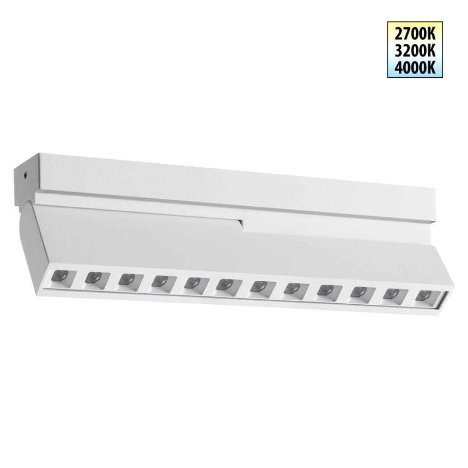Фото №6  NOVOTECH 359763 OVER NT25 396 белый Светильник накладной с перекл. цв. температуры IP20 LED 12W 180-265V 2700К/3200К/4000К EOS