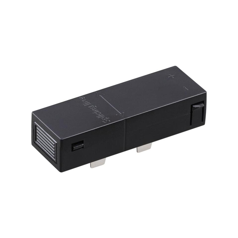 Фото №3  NOVOTECH 135312 PORT NT25 206 черный Соединитель с токопроводом прямой IP20 90-240V VECTOR