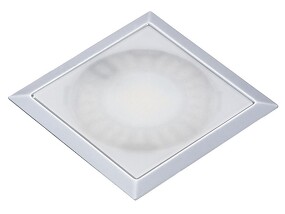 Фото Forma e Funzione Светодиодный светильник SUN QUADRO, 24 V, врезной, теплый, алюминий