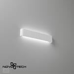 Превью фото №1  NOVOTECH 359403 OVER NT24 608 белый гипс Светильник настенный с переключателем цв.температуры IP20 LED 16W 220V 3000/4000/6000K YESO