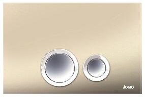 Фото 167-3500XX / 102-0000XX Jomo ELEGANCE 2.0 клавиша для смыва в комплекте с рамкой  Зеркальная бронза