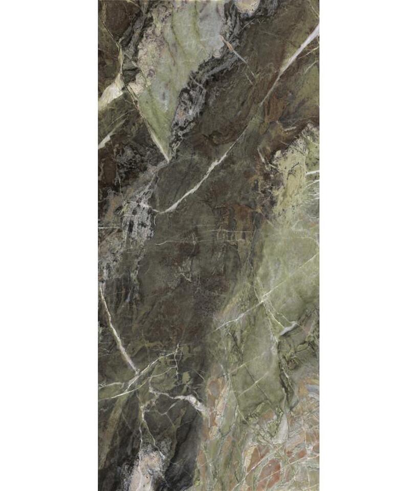 Фото №1  REX Керамогранит HERITAGE EMERALD GLOSSY 6MM 120X280 R