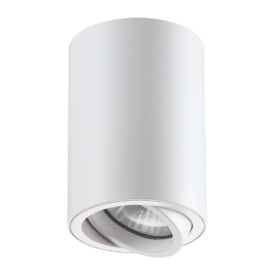 Фото №1  NOVOTECH 370397 OVER NT18 429 белый Накладной светильник IP20 GU10 50W 220V PIPE
