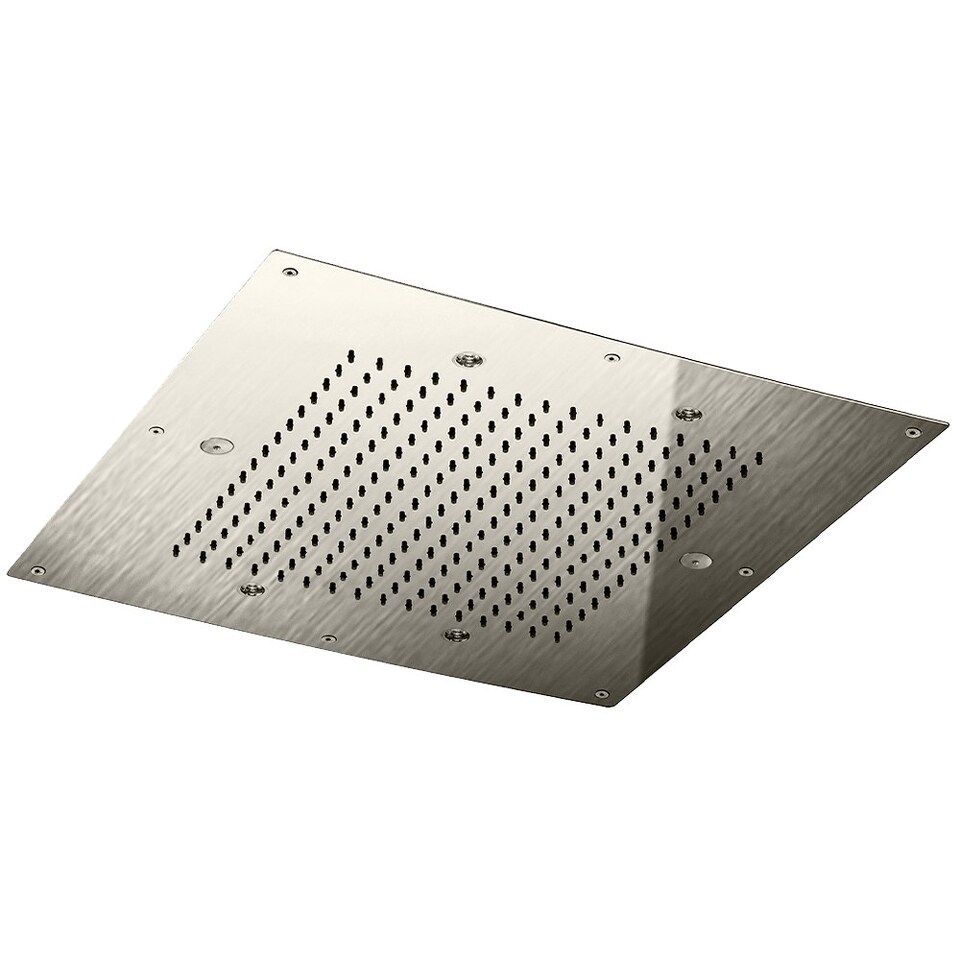 Фото №4  SF113BXX AQUAelite Techno верхний душ потолочного крепления с 2-мя режимами, 500x500 мм Нержавеющая сталь шлиф., 03Q/5353