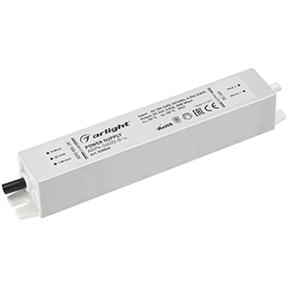 Фото №1  Arlight Блок питания ARPV-24020-B (24V, 0.8A, 20W) ( IP67 Металл, 3 года)