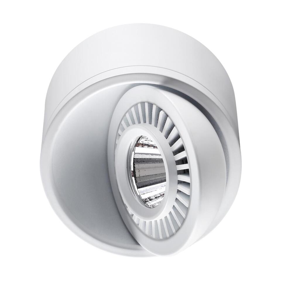 Фото №7  NOVOTECH 358811 OVER NT21 378 белый Светильник накладной светодиодный IP20 LED 9W 770Лм 4000K 220V GESSO