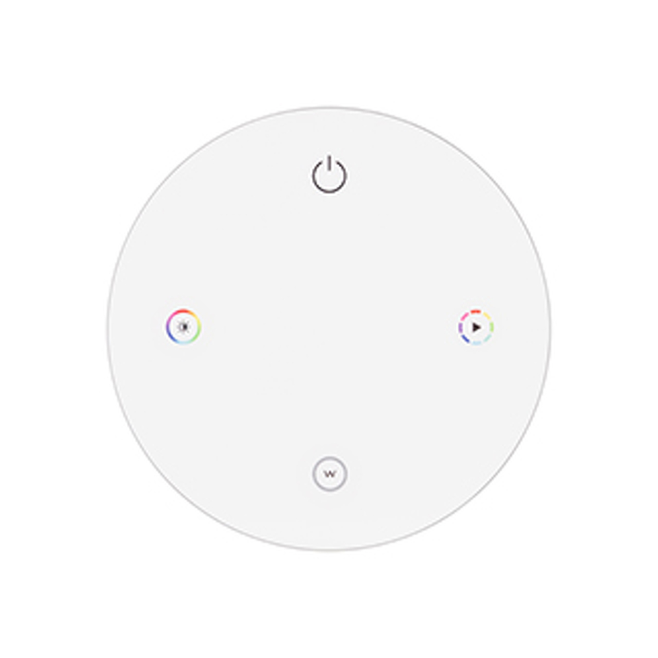 Фото №1  IARL INTELLIGENT ARLIGHT Пульт SMART-801-22-1G-RGBW White (3V, Magnet, 2.4G) ( IP20 Пластик, 5 лет)